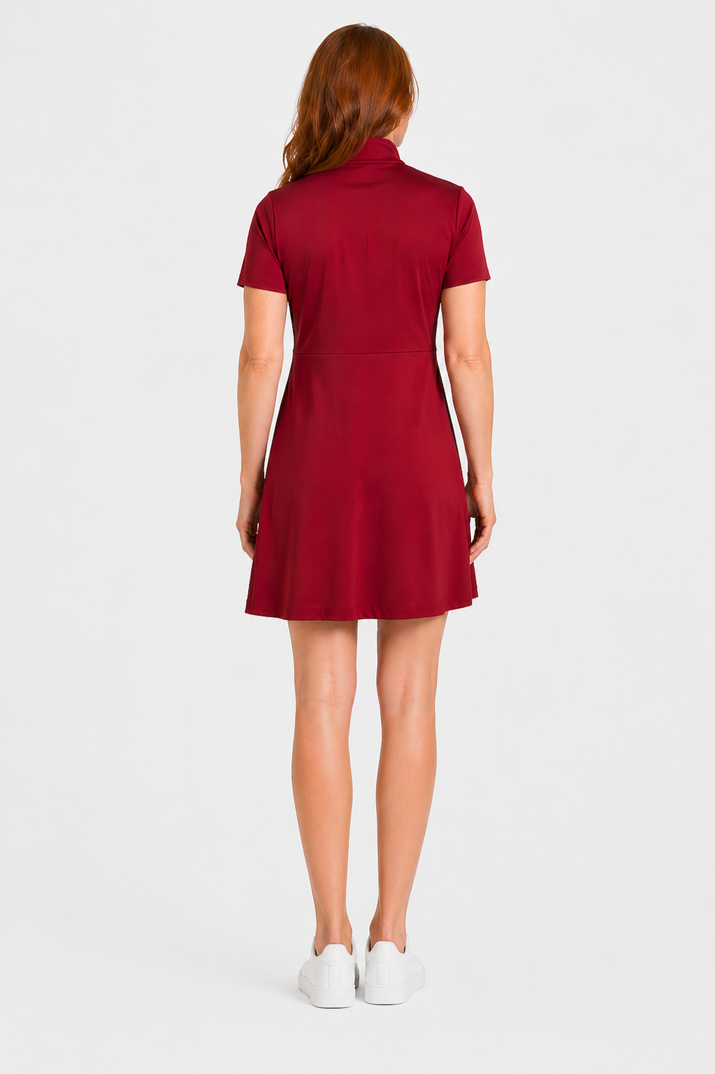Betty: Quarter Zip Dress